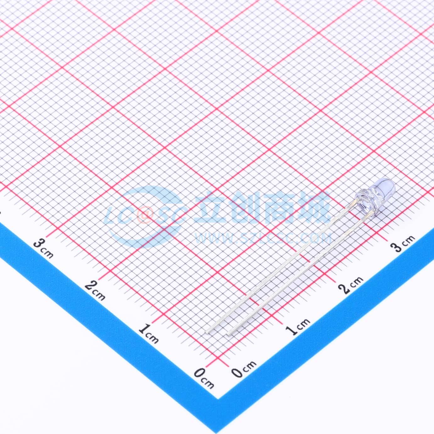 IR204-A-L(BY)(N) 插件,P=2.54mm 红外发射管 亿光全新原装 元器