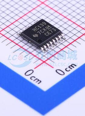SN74HC139PWR TSSOP-16 信号开关/编解码器/多路复用器TI (德州仪