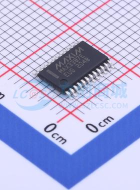 MAX3387EEUG+T TSSOP-24 RS232芯片 全新原装美信 元器件BOM配单