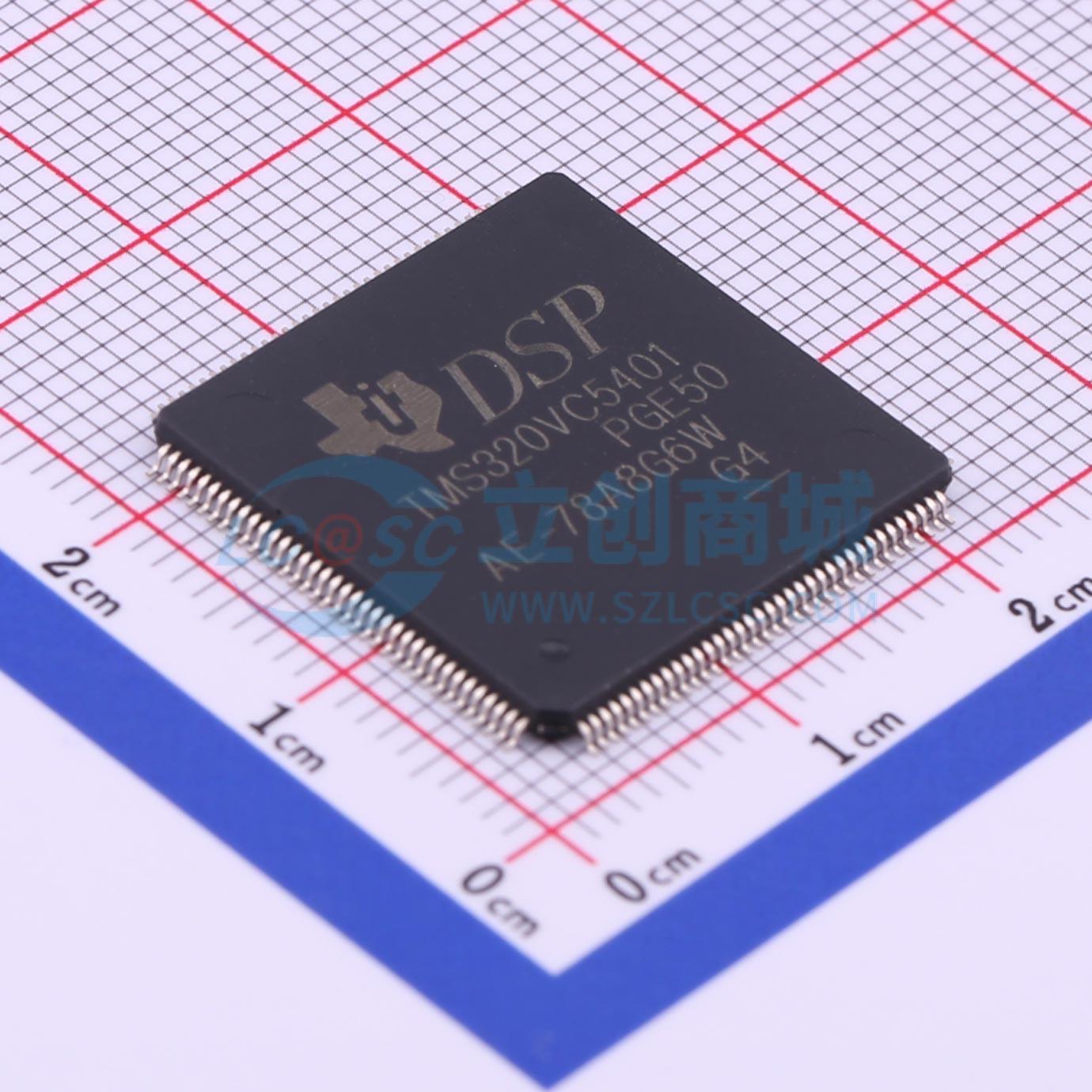 TMS320VC5401PGE50 LQFP-144(20x20) 数字信号处理器(DSP/DSC)TI