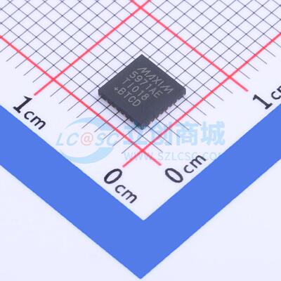 MAX5971AETI+T QFN-28-EP(5x5) 以太网供电(PoE)控制器 全新原装