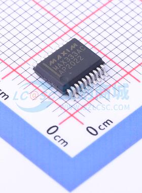 MAX333ACAP+T SSOP-20-208mil 模拟开关/多路复用器 全新原装美信