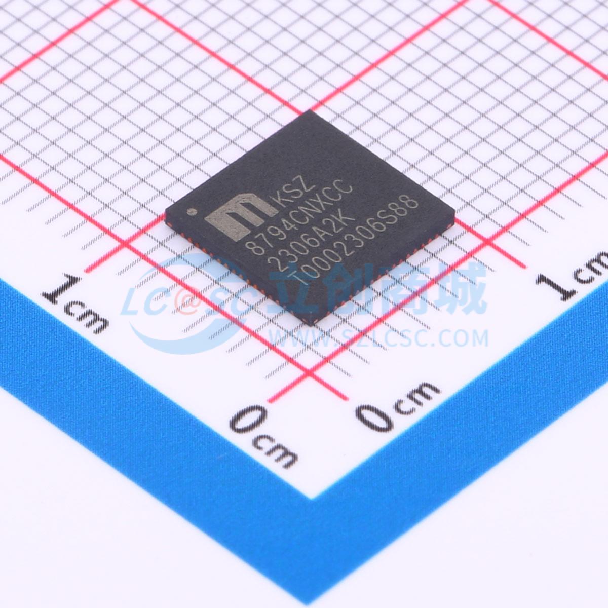 KSZ8794CNXCC-TR QFN-64-EP(8x8) 其他接口 全新原装 元器件BOM配