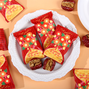 新西兰yoyoomi有有米枣夹核桃红枣喜枣子早生贵子结婚订婚喜糖果