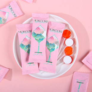 mokcoke莫可卡荔枝味棒棒糖结婚喜糖婚礼糖果散装婚庆伴手礼零食