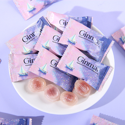 GINMAR金玛百香果水果味夹心硬糖高颜值包装结婚喜糖散装糖果零食