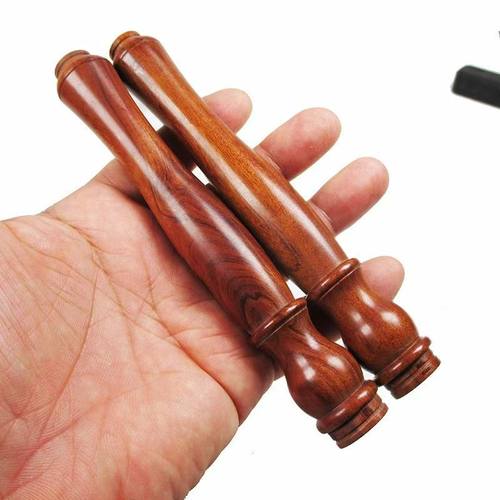 酸枝木手柄空竹杆配件专用手柄长14.5厘米杆体6mm专业扯铃杆配件