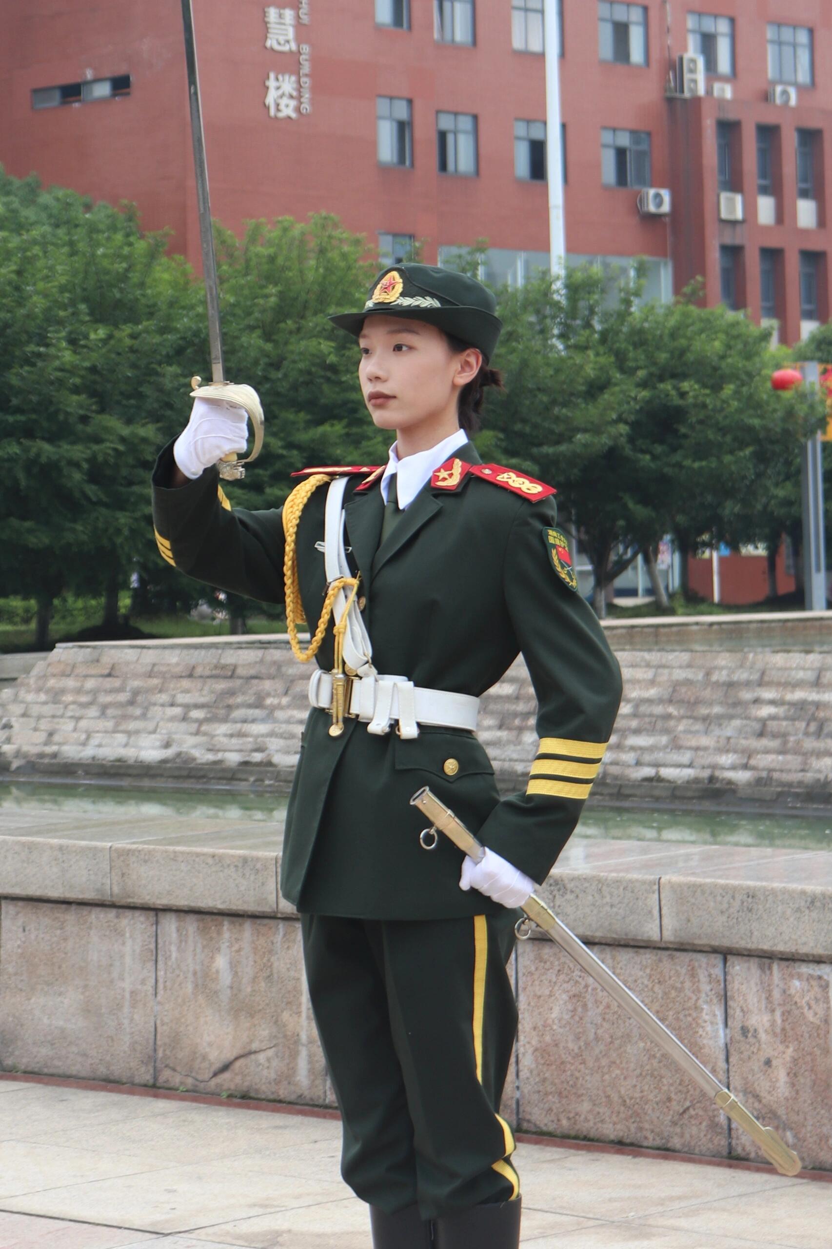 学生国旗班仪仗队服装升护旗手衣服运动会升旗护卫队礼服