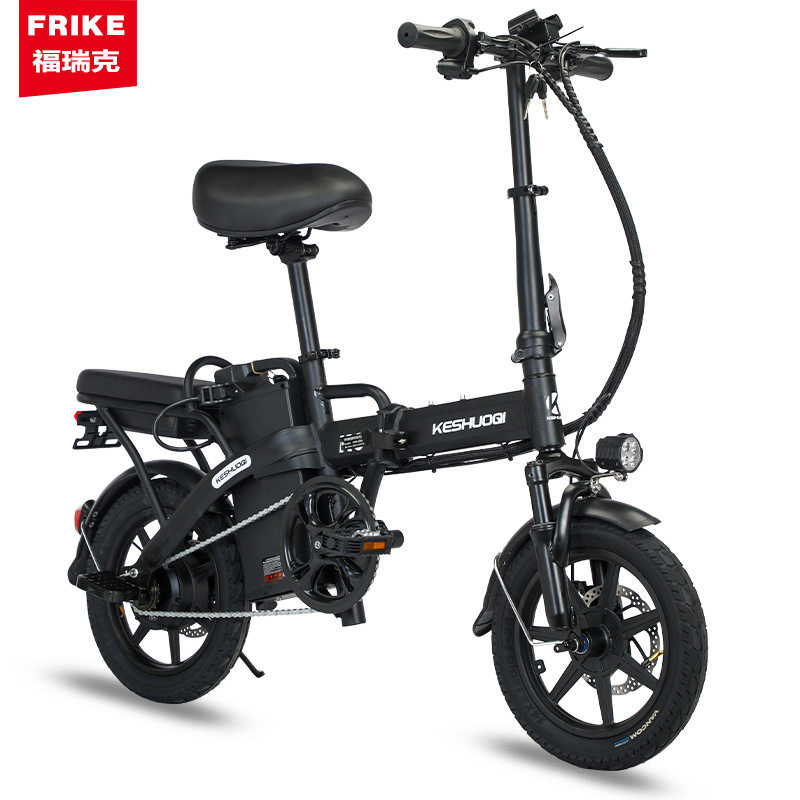 源头厂家14寸电动折叠助力自行车锂电便携式代驾电动车长续航电车