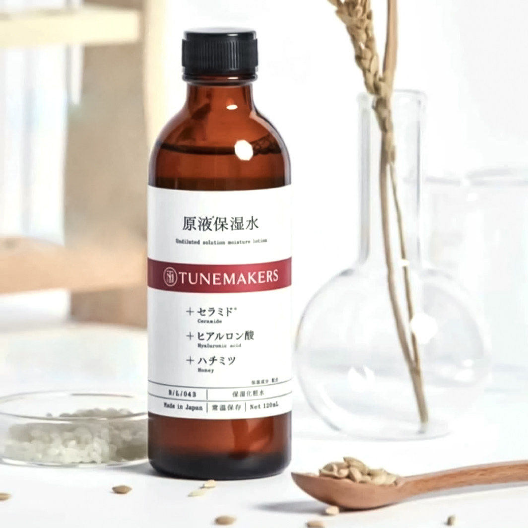 日本Tunemakers渡美 神经酰胺原液保湿水原液乳敏感肌修护屏障