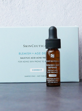 杜克/修丽可Blemish+Age Defense果酸焕活复颜精华液小样多酸五酸