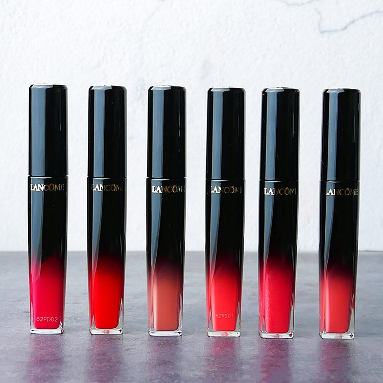 美国寄回 LANCOME 兰蔻18年新款黑管菁纯漆光唇釉216 142 317 168