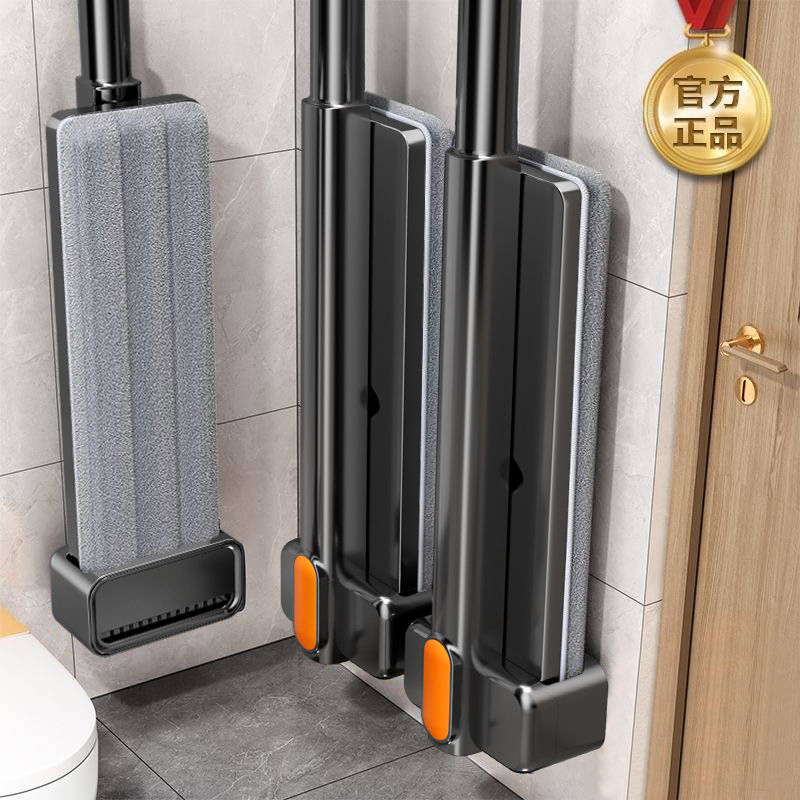 免手洗平板拖把家用一拖净滚轮拖地神器2025高档新款懒人多功能D