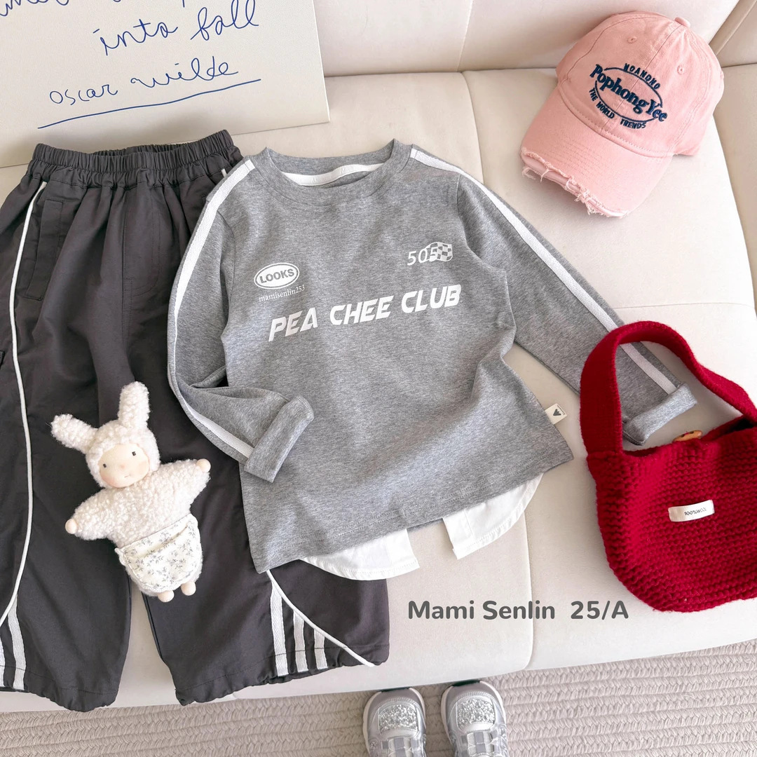 女童韩版套装秋季儿童装运动风洋气时髦t恤工装裤秋装31008