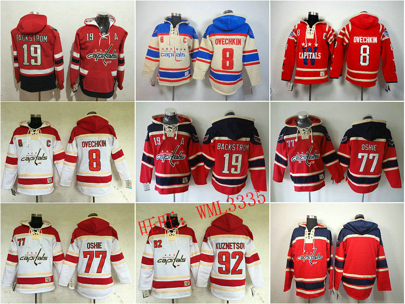 Washington Capitals定制首都卫衣 Ovechkin Holtby Oshie Hoodie在类目 运动服/休闲服装, 运动卫衣/套头衫中 - 来自Buy2taobao.com提供专业的淘宝代购服务
