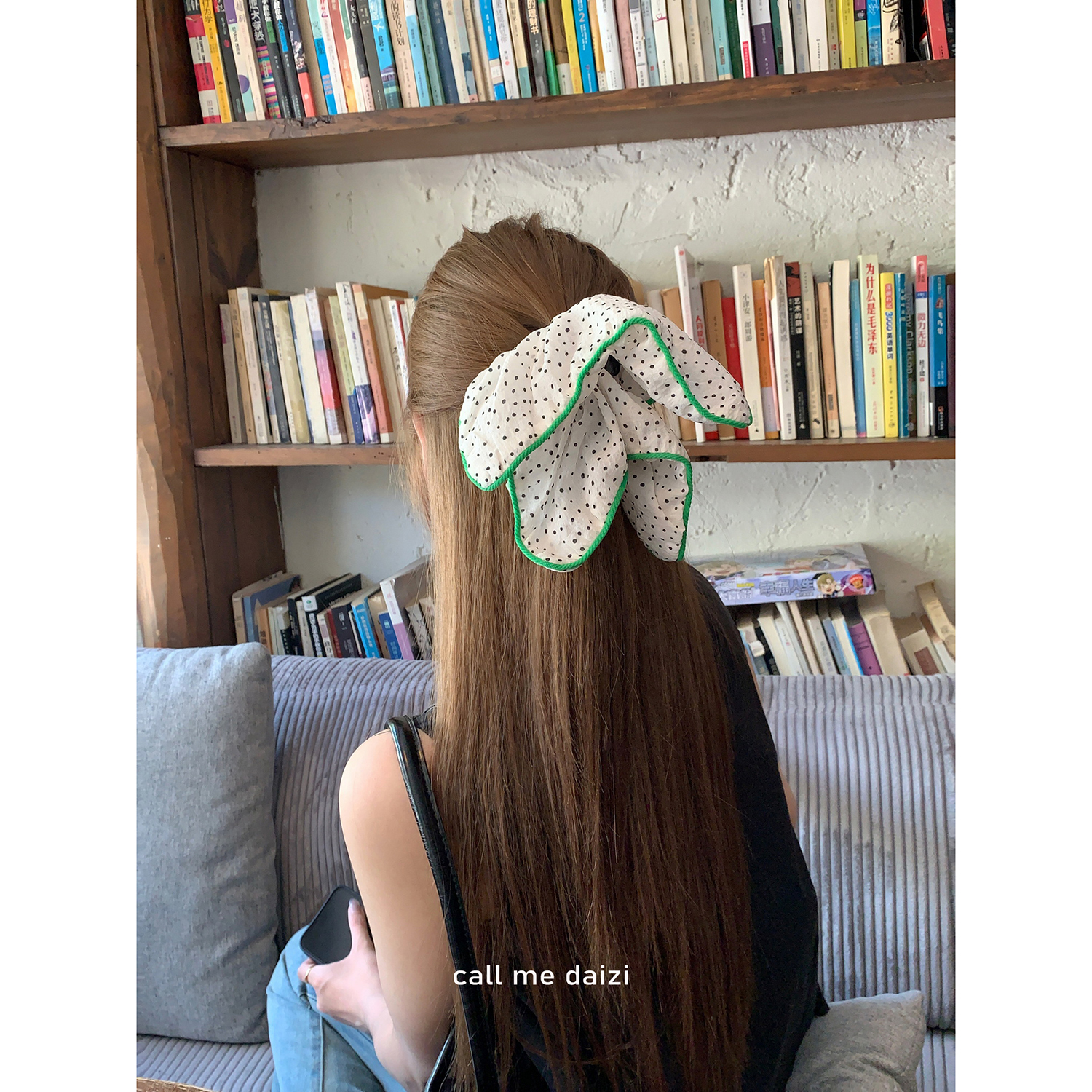 韩国发饰高级感2025新款方巾抓夹气质网红百搭鲨鱼夹女饰品