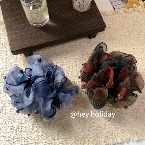 新款香蕉夹云朵泡泡抓夹复古发卡百搭少女甜美高级感发夹时尚简约