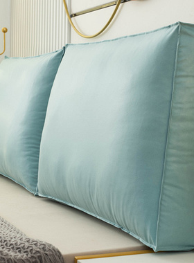 客厅沙发靠背枕床上大靠枕榻榻米无床头软包防撞背靠垫护腰可拆洗