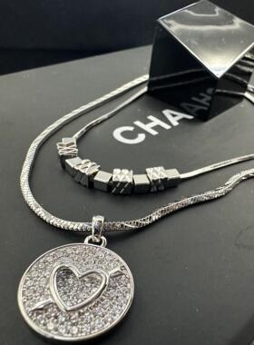 5411气质时尚冷淡风锁骨链