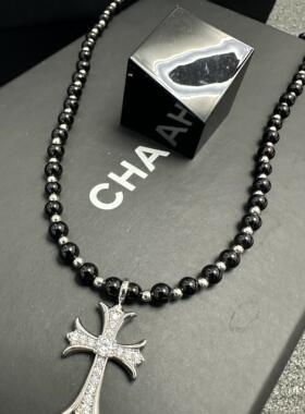 新款十字架小众原创项链