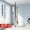 顶天立地衣架杆免打孔衣帽架挂衣架卧室转角落地置物置衣架晾衣架