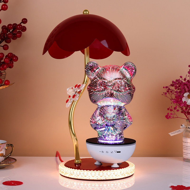 女方陪嫁长明灯一对高级感家用喜灯结婚送新人新娘礼物婚房床头灯