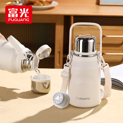 富光纯色316L不锈钢大容量