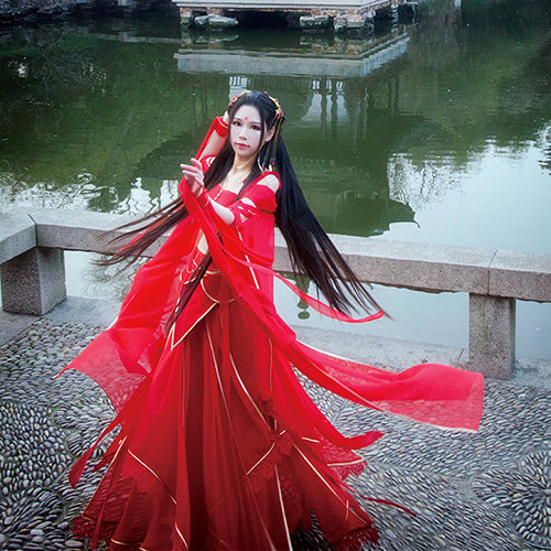 异域风情性感cosplay改良古装