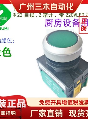 ema伊玛酒店煤气灶灶台炉灶启动点火开关2SWA按钮H2P1G2A5L.A绿色