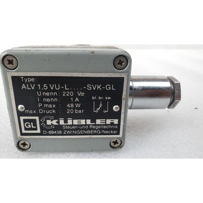 Capteur De Niveau KUBLER ALV 1,5 VU-L200-SVK-GL ALV 1,5 VU-L
