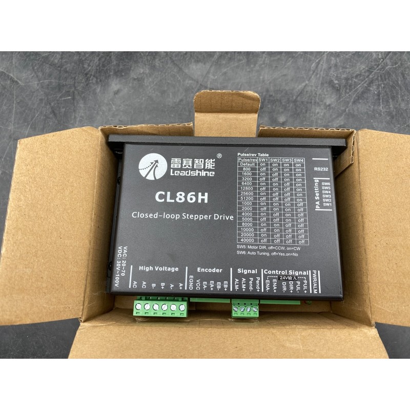 LEADSHINE CL86H CLOSED-LOOP STEPPER DRIVE 30V6100V VDC