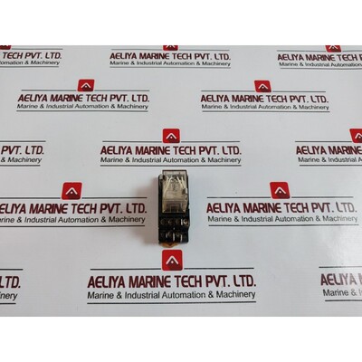 Relé De Potencia Miniatura Omron MY4 Con Zócalo 0756YT 24V