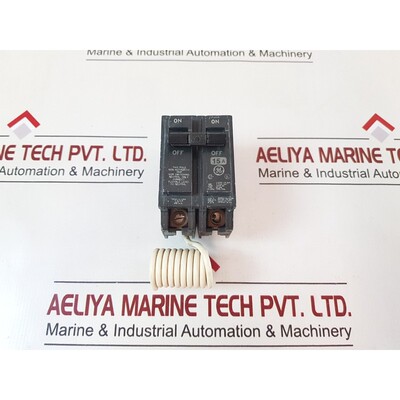 Interruttore Automatico 2 Poli General Electric RT-690 15A