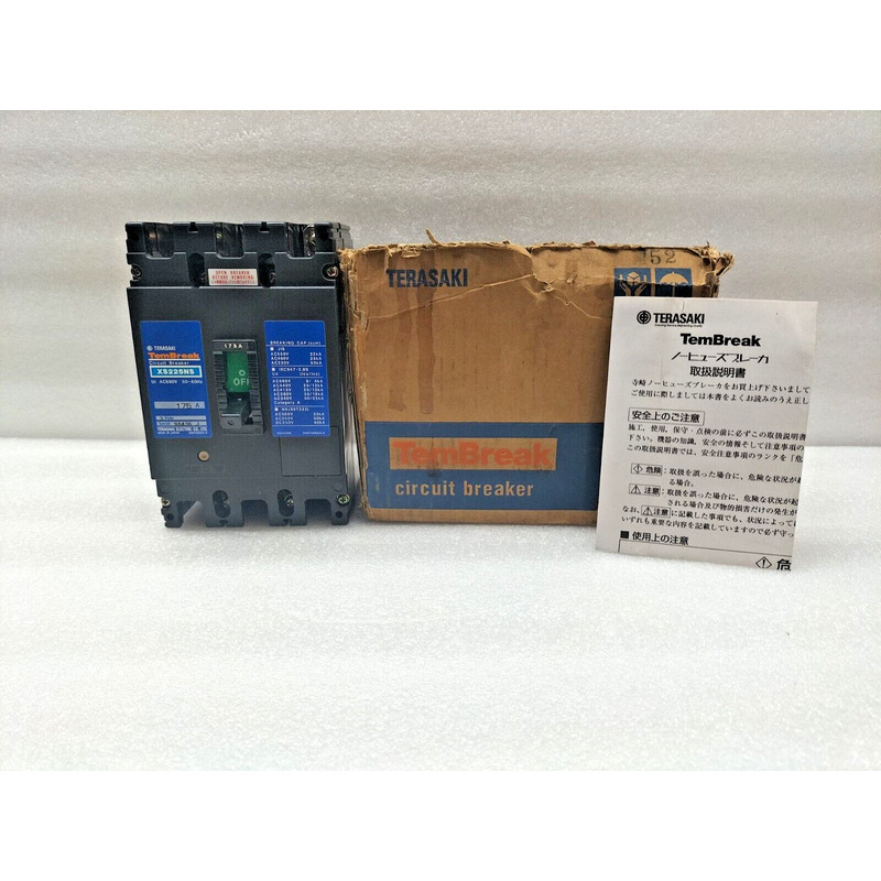 TERASAKI TEMBREAK XS225NS CIRCUIT BREAKER 175A 3 PM