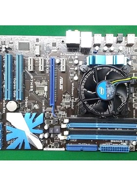 华硕 P7H55 插槽 LGA 1156 16GB DDR3 支持 I3 I5 I7 H55 英特尔