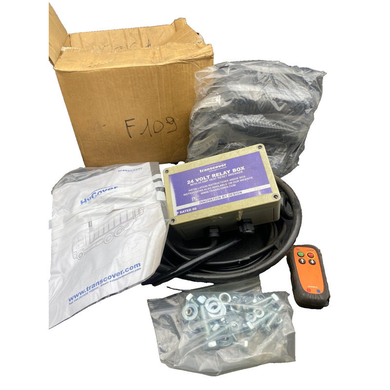 TRANSCOVER Hycover 24V Relay Box + Remote Sistemática Easy