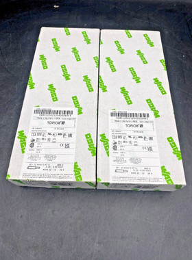 1pc x 100 WAGO 2002-1204 BORNE DE PASSAGE POUR 2 CONDUCTEURS