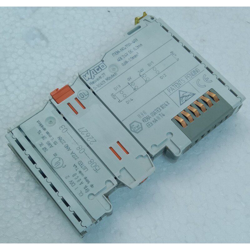 Modulo Di Ingresso Digitale WAGO 750-403, 4 Canali, Tensione