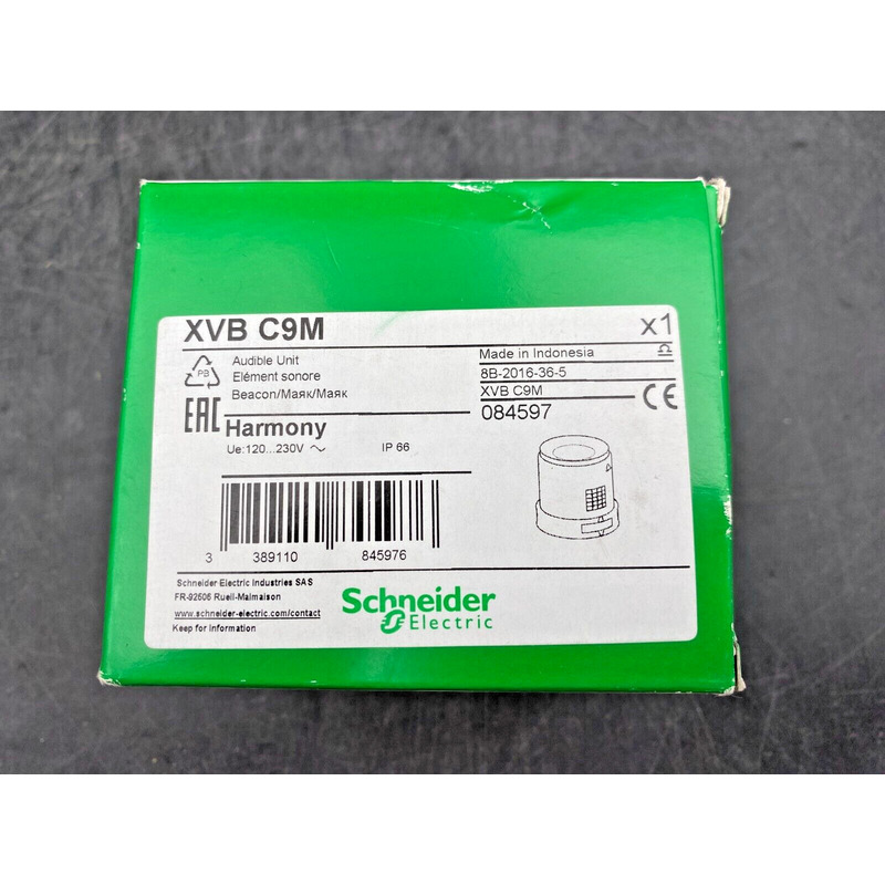 NEW SCHNEIDER ELECTRIC XVBC9M 084597 AUDIBLE UNIT
