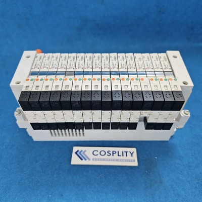 AMAT B10022003-32115 PNEUMATIC MANIFOLD ASSY SMC NP420-DN1,