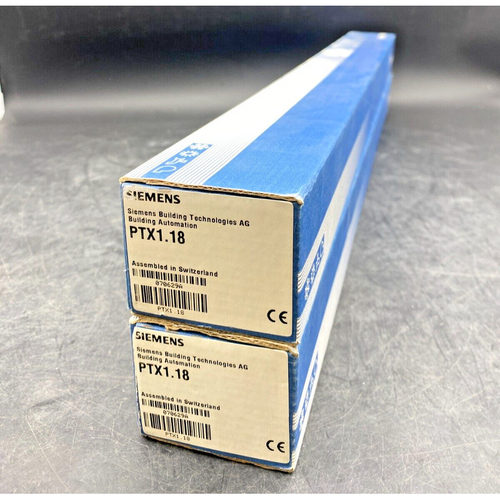 LOT OF 2 SIEMENS PTX1.18 I/O BAR SET FOR 18 MODULES