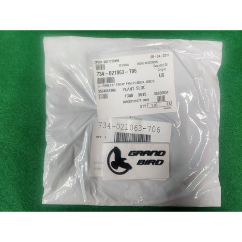 LAM RESEARCH 734-021063-706 O 形环,FEP ENCAP FKM,15.60IDX.13