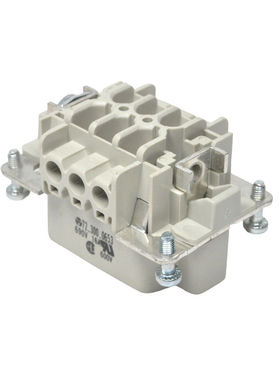 10x WIELAND 72.300.0653 HDC 6PIN,BASS STS 6 2.5 69,8kV 690V