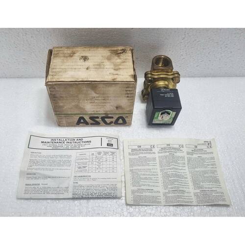 Asco SC E210D095 2 Way Internal Pilot Operated Solenoid Valv
