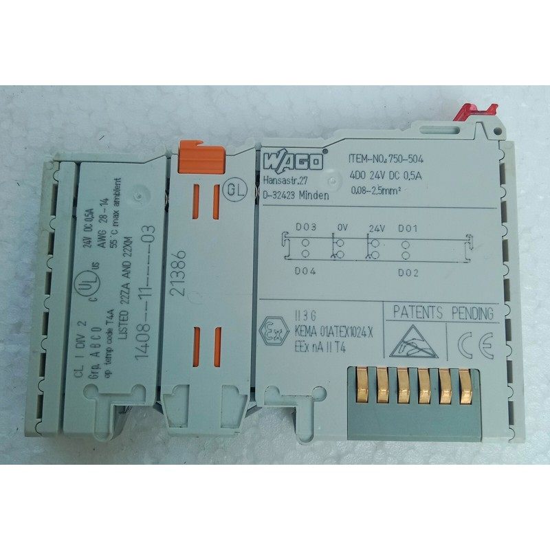 WAGO 750-504 Digitale Uscita Modulo