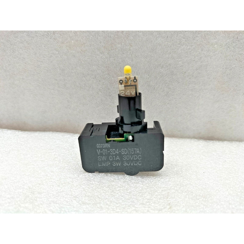 SANWA V-01-3D4-SD(157A) 微型纽扣 OBSA 扣式灯座 - 批量 6 件