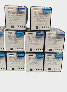 FINDER 60.13.9.024.0040 10A 250V 24VDC RELAY x10pc