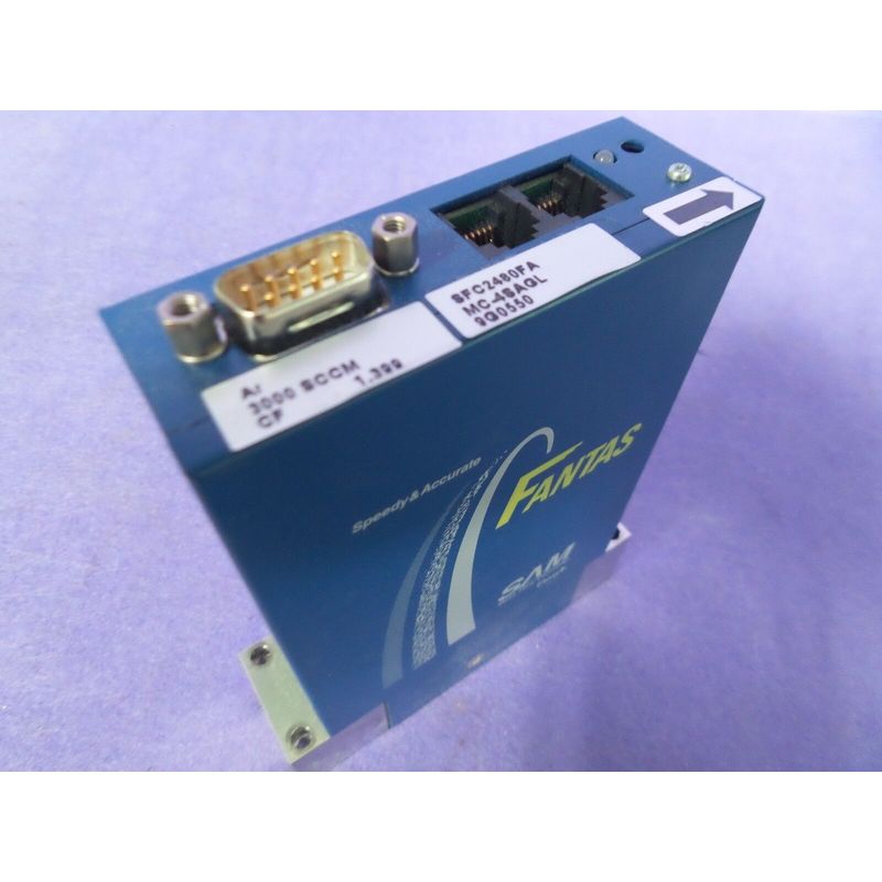 SAM SFC2480FA 质量流量控制器 Ar 3000 SCCM,MC-4SAGL,二手