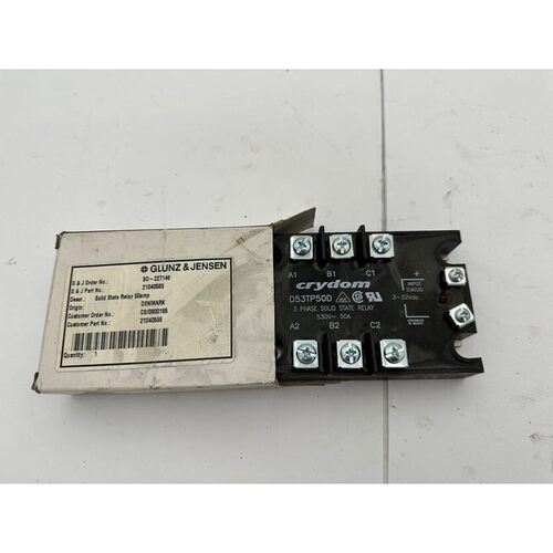 1pc x SOLID STATE RELAY 50amp CRYDOM D53TP50D 530V 50A