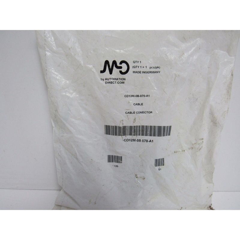 AUTOMATION DIRECT CD12M-0B-070-A1 CABLE CONECTOR